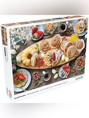 Puzzle Beautiful Breakfast Colorcraft 1000 pieces
